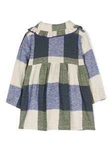Jurk met jacquard - Groen