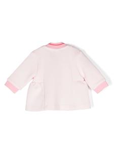bosskidswear BOSS Kidswear Vest met gestreepte kraag - Roze