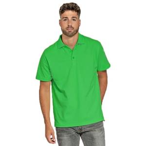 Lemon & Soda Polo shirt limegroen voor heren