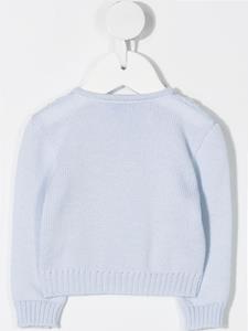 Siola Kabelgebreid vest - Blauw