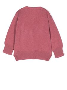 mariellaferrari Mariella Ferrari Fijngebreid vest - Roze