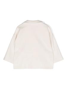 Blazer met dubbele rij knopen - Wit