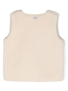 Gilet met dubbele rij knopen - Beige