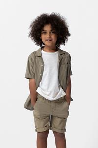 Sissy-Boy Bruin gestreept overhemd