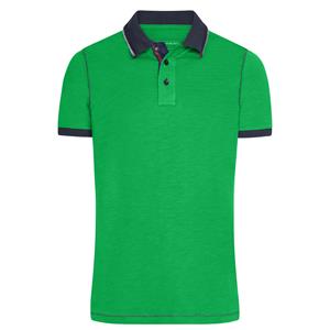 James & Nicholson Urban heren poloshirt groen -