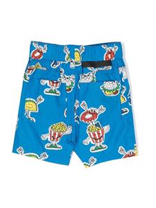 stellamccartneykids Stella McCartney Kids Shorts met print - Blauw