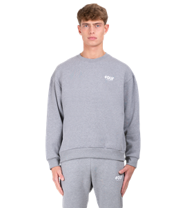 four Logo Crewneck Grey - L