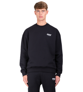four Logo Crewneck Black - L