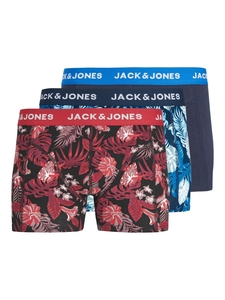 Jack & Jones Boxershorts jongens jacjoel floral print 3-pack