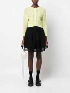 simonerocha Simone Rocha Vest met parels - Groen