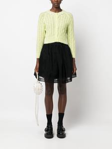 Simone Rocha Vest met parels - Groen