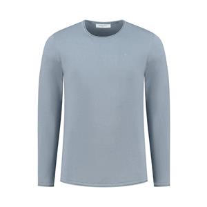 Purewhite Garment Dye Knit Round Neck