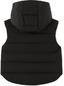 dolce&gabbanakids Dolce & Gabbana Kids Bodywarmer met capuchon - Zwart