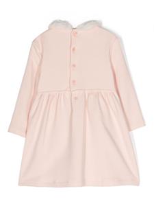 ilgufo Il Gufo Jurk met imitatiebont - Roze