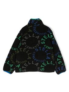 Stella McCartney Kids Fleece jack - Zwart