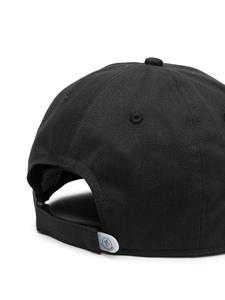 monclerenfant Moncler Enfant Honkbalpet met logopatch - Zwart