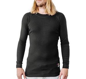 Poederbaas Thermoshirt Heren Pro Zwart-XL