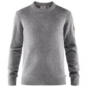 Fjällräven Övik Nordic Trui Lichtgrijs Mengeling