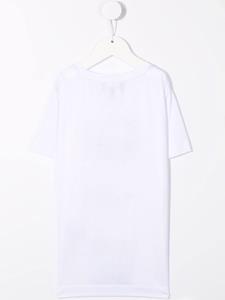 Emporio Armani Kids T-shirt met logoprint - Wit