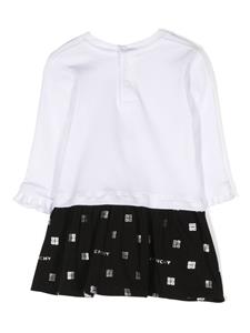 givenchykids Givenchy Kids Jurk met geborduurd logo - Wit