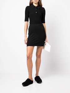 rosettagetty Rosetta Getty High waist midi-rok - Zwart