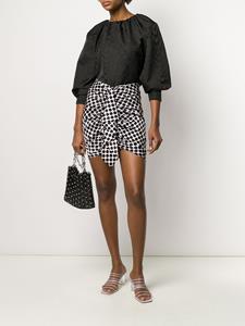 alexandrevauthier Alexandre Vauthier Mini-rok met ruche - Roze