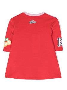 kenzokids Kenzo Kids Jurk met sterrenprint - Rood