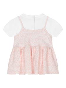 dolce&gabbanakids Dolce & Gabbana Kids Flared jurk - Roze