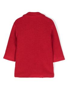 Monnalisa Jas met gekerfde revers - Rood