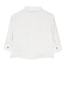 pazrodriguez Paz Rodriguez Shirt met sterrenprint - Wit