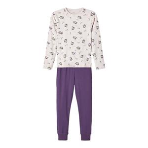 Name it Pyjama 2-delig Grijs Lila