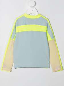 stellamccartneykids Stella McCartney Kids Top met logoprint - Blauw