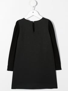 Monnalisa Shiftjurk met print - Zwart