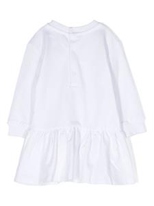 Jurk met logoprint - Wit