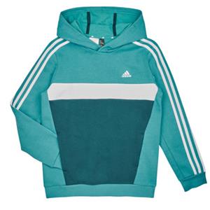 adidas Sportswear Kapuzensweatshirt TIBERIO 3-STREIFEN COLORBLOCK Kinder Kapuzenpullover schwarz/grau/weiß