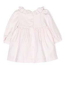 Jurk met lange mouwen - Roze