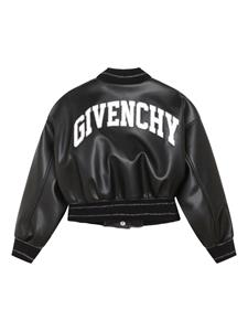 givenchykids Givenchy Kids Bomberjack met patroon - Zwart