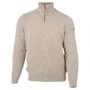 Ivanhoe of Sweden  NLS Elm Half Zip - Wollen trui, grijs/beige