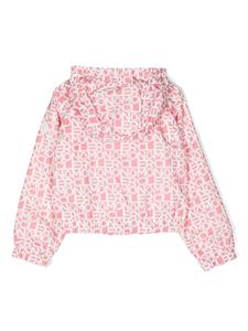 monclerenfant Moncler Enfant Bomberjack met capuchon - Roze