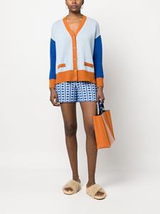 Marni Vest met contrasterende afwerking - Blauw