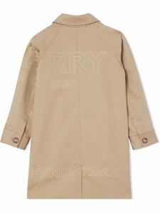 Burberry Kids Jas met print - Beige