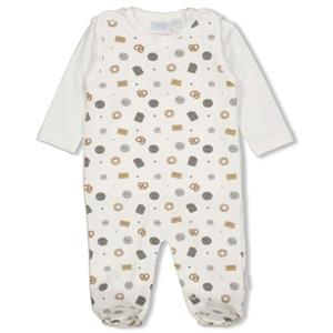 Feetje romper 2-delig mini Cookie uit white