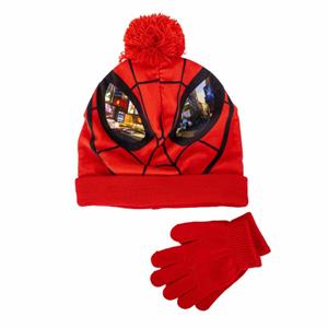 Marvel Ensemble 2pcs bonnet + gant spiderman Enfant 