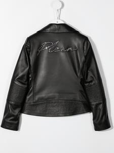 philipppleinjunior Philipp Plein Junior Bikerjack - Zwart
