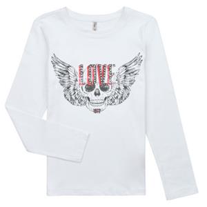 Only T-Shirt Lange Mouw  KOGTENNA FIT L/S BOX TOP CS
