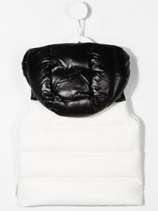 monclerenfant Moncler Enfant Bodywarmer met capuchon - Wit