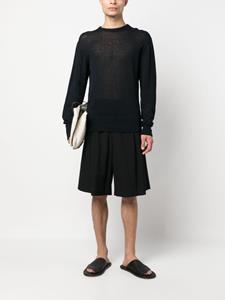 jilsander Jil Sander Katoenen trui - Blauw
