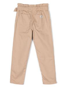 Ralph Lauren Kids Broek met logopatch - Bruin