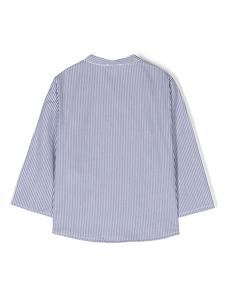 ilgufo Il Gufo Shirt met geborduurd logo - Blauw