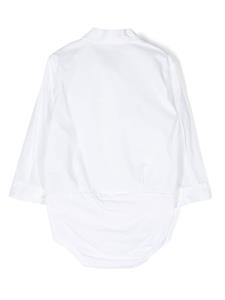 ilgufo Il Gufo Romper met lange mouwen - Wit
